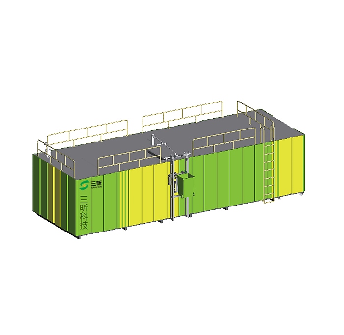 大型餐厨垃圾处理设备 SXKJ-CMB-3T